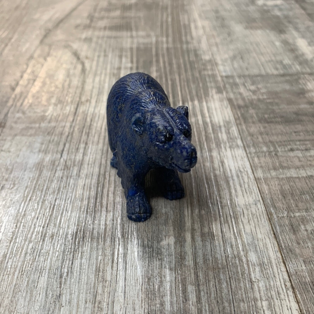 Lapis Lazuli Grizzly bear