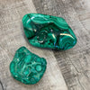 Raw/polished- Malachite