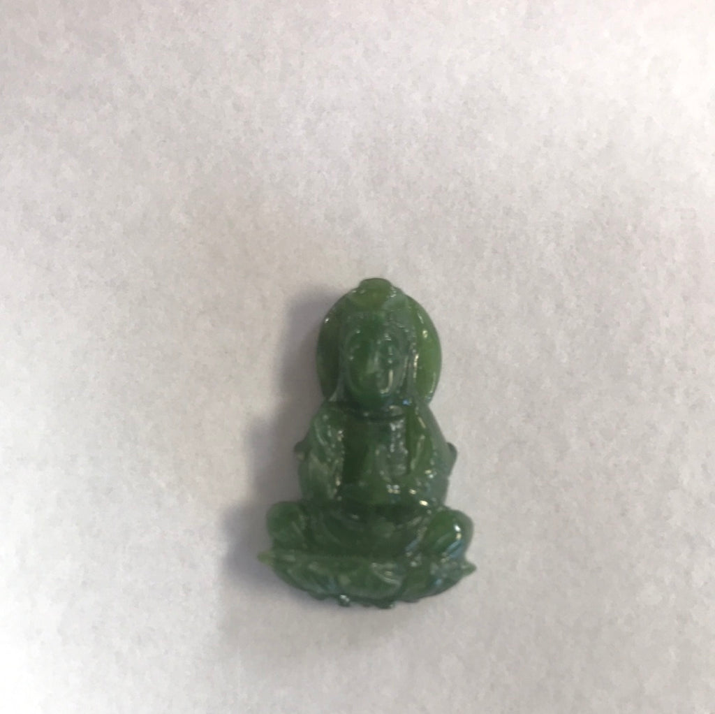 Jade Kwan Yin Pendants