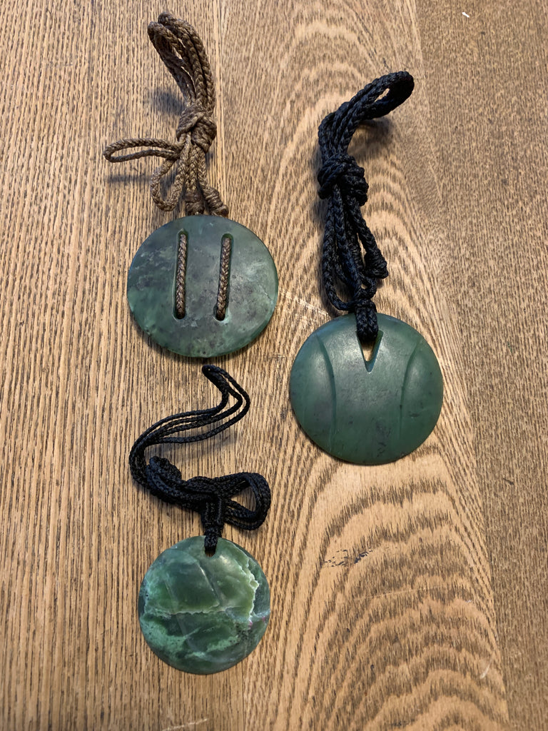 Jade Circle carved by Cameron Hewitt